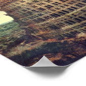 Pieter Bruegel-Tower von Babel Poster (Ecke)