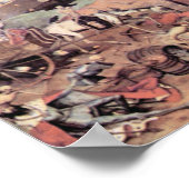 Pieter Bruegel-Triumph des Todes Poster (Ecke)