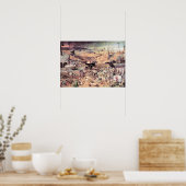 Pieter Bruegel-Triumph des Todes Poster (Küche)