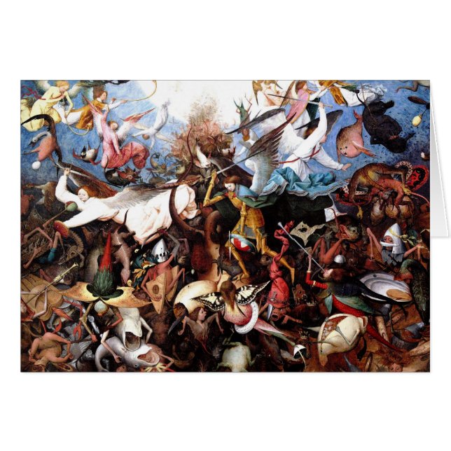 Pieter Bruegels "Der Fall der Engel der Rebellen" (Vorderseite (Horizontal))
