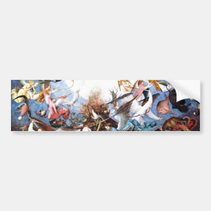 Pieter Bruegels "Der Fall der Engel der Rebellen" Autoaufkleber