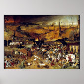 Pieter Bruegels Der Triumph des Todes (1562) Poster (Vorne)
