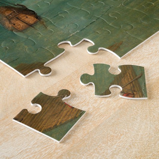 Pieter Bruegels "Der Turm von Babel" (ca. 1563) Puzzle (Seite)