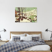 Pieter Bruegels Die Jäger im Schnee - 1565 Leinwanddruck (Insitu (Schlafzimmer))