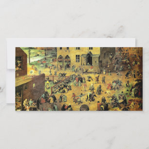 Pieter Bruegels "Kinderspiele" - 1560