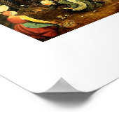 Pieter Bruegels "Kinderspiele" - 1560 Poster (Ecke)