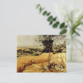 Pieter Bruegel's The Harvesters (1565) Postkarte (Stehend Vorderseite)