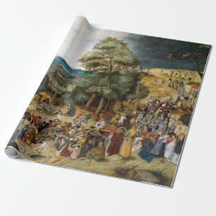Pieter Brueghel Christus trägt das Kreuz Geschenkpapier