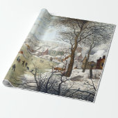 Pieter Brueghel die jüngere Winter-Landschaft Geschenkpapier (Ungerollt)