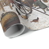 Pieter Brueghel Die Volkszählung in Bethlehem Geschenkpapier (Rolleneckpunkt)