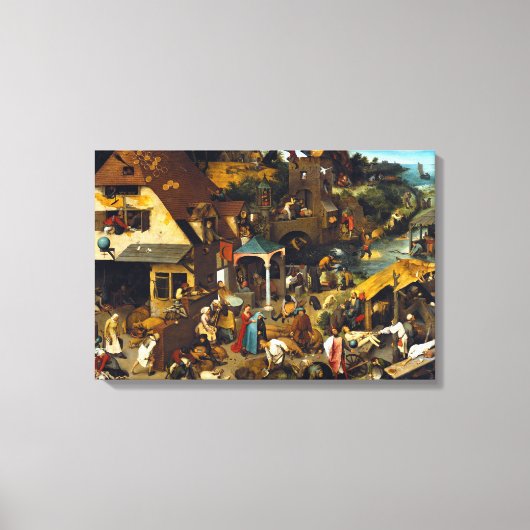 Pieter Brueghel Leinwanddruck (Vorderseite)