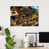 Pieter Brueghel Poster (Heimbüro)