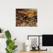 Pieter Brueghel Viejo el triunfo de la muerte Poster (Heimbüro)