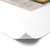 Pieter Casteels, Zwölf Monate Obst, Oktober Poster (Ecke)