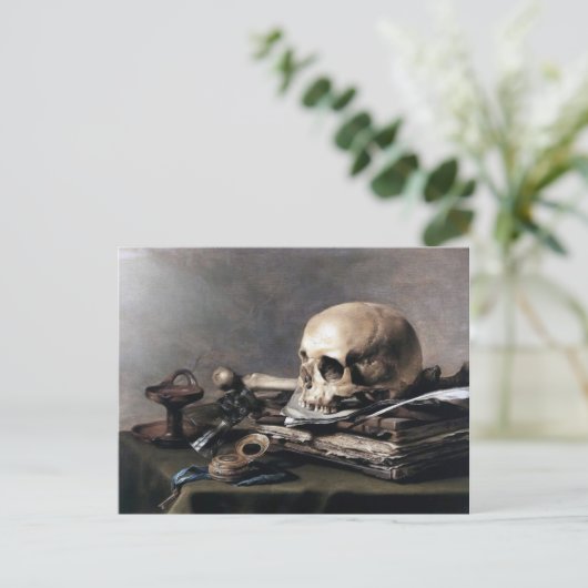 Pieter Claesz Still Life Postcard Postkarte (Stehend Vorderseite)