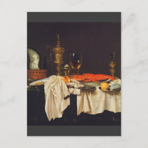 Pieter Claesz - Stillleben mit Hummer Postkarte