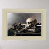 Pieter Claesz, Stillleben Poster (Vorne)