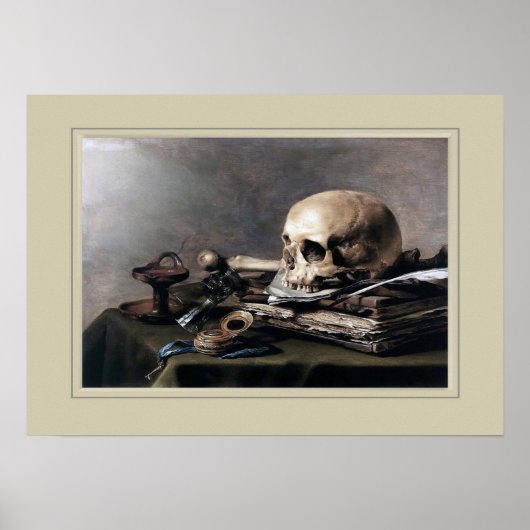 Pieter Claesz, Stillleben Poster (Vorne)