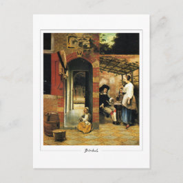 Pieter de Hooch #105 - Fine Art Postcard Postkarte