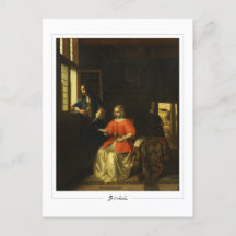 Pieter de Hooch #117 - Fine Art Postcard