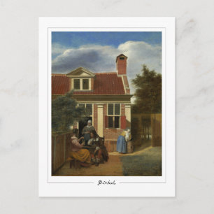 Pieter de Hooch #59 - Kunstpostkarte Postkarte