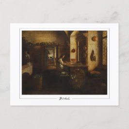 Pieter de Hooch #85 - Fine Art Postcard Postkarte