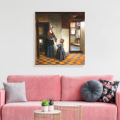 Pieter de Hooch Eine Frau mit Kind in einer Pantry Leinwanddruck (Insitu (Wohnzimmer))