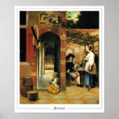 Pieter de Hooch Zedign Art Poster #105 (Vorne)