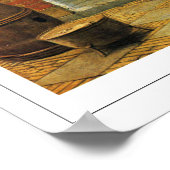 Pieter de Hooch Zedign Art Poster #105 (Ecke)