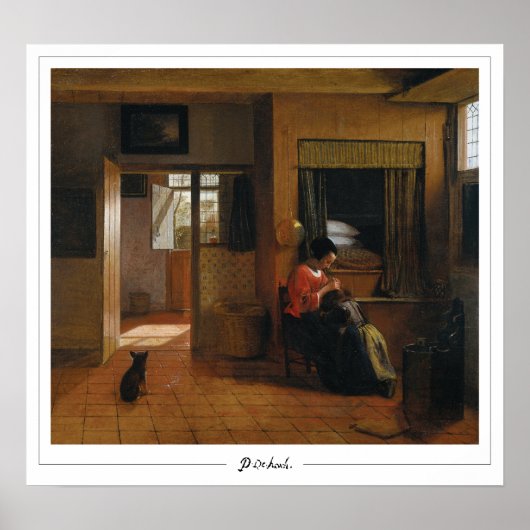 Pieter de Hooch Zedign Art Poster #111 (Vorne)