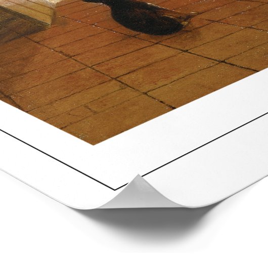 Pieter de Hooch Zedign Art Poster #111 (Ecke)