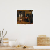 Pieter de Hooch Zedign Art Poster #111 (Küche)
