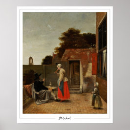 Pieter de Hooch Zedign Art Poster #112
