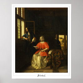 Pieter de Hooch Zedign Art Poster #117