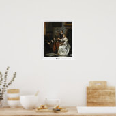 Pieter de Hooch Zedign Art Poster #127 (Küche)