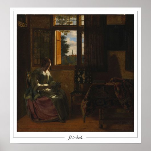Pieter de Hooch Zedign Art Poster #150 (Vorne)