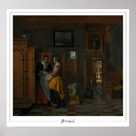 Pieter de Hooch Zedign Art Poster #3