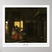Pieter de Hooch Zedign Art Poster #45 (Vorne)