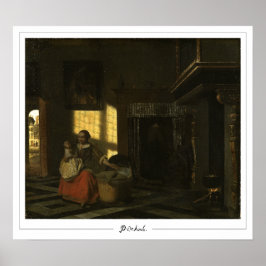 Pieter de Hooch Zedign Art Poster #45