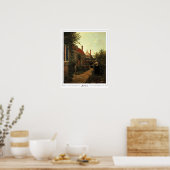Pieter de Hooch Zedign Art Poster #5 (Küche)