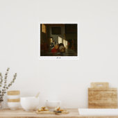 Pieter de Hooch Zedign Art Poster #56 (Küche)