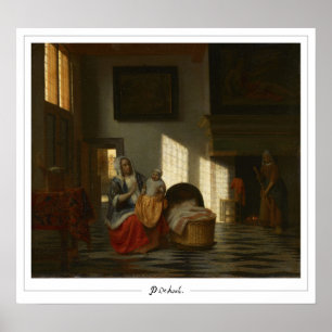 Pieter de Hooch Zedign Art Poster #56