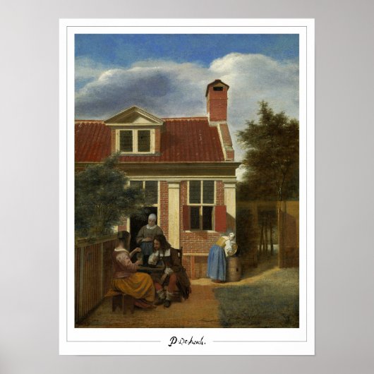 Pieter de Hooch Zedign Art Poster #59 (Vorne)