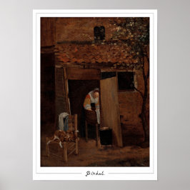 Pieter de Hooch Zedign Art Poster #61