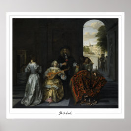 Pieter de Hooch Zedign Art Poster #74