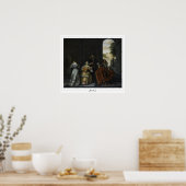 Pieter de Hooch Zedign Art Poster #74 (Küche)
