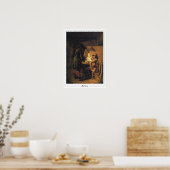 Pieter de Hooch Zedign Art Poster #77 (Küche)