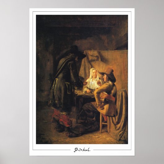 Pieter de Hooch Zedign Art Poster #77 (Vorne)