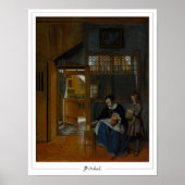 Pieter de Hooch Zedign Art Poster #8 (Vorne)