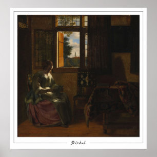 Pieter de Hooch Zedign Kunstposter #150 Poster